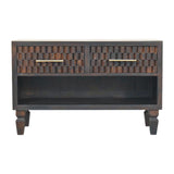 Rattan Curve Edge Nightstand