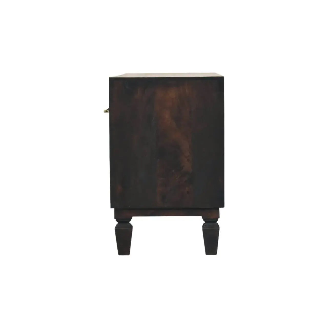Rattan Curve Edge Nightstand - Artisan Furniture - Flyclothing LLC