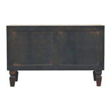 Rattan Curve Edge Nightstand - Artisan Furniture - Flyclothing LLC
