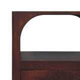 Arched Edge 1 Drawer Bedside - Artisan Furniture - Flyclothing LLC