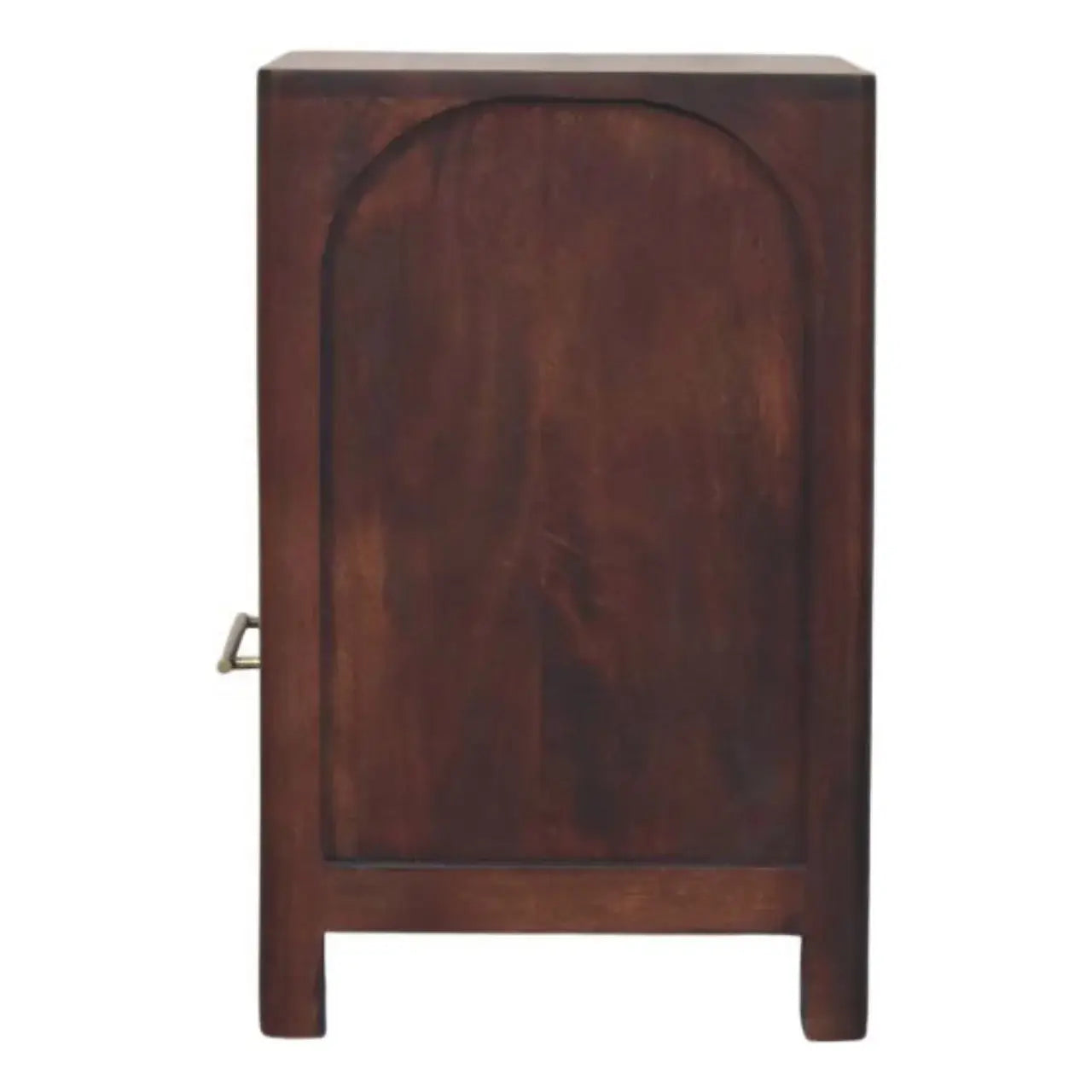 Arched Edge 1 Drawer Bedside - Artisan Furniture - Flyclothing LLC
