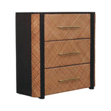 Havana Weave 3 Drawer Chest