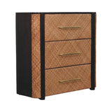 Havana Weave 3 Drawer Chest - Artisan Furniture - Flyclothing LLC