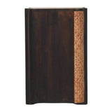 Rattan Curve Edge Nightstand - Artisan Furniture - Flyclothing LLC
