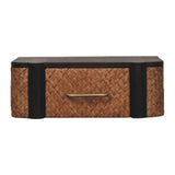 Rattan Curve Wall-Mounted Drawer