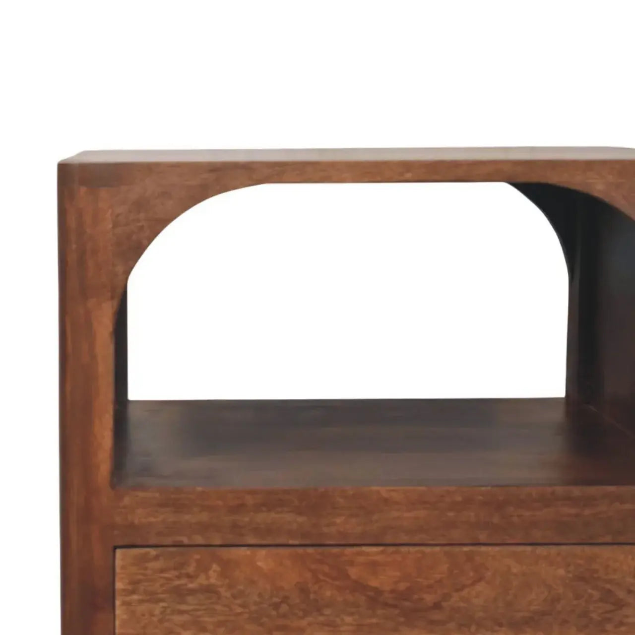 Arc-Line Bedside Table - Artisan Furniture - Flyclothing LLC