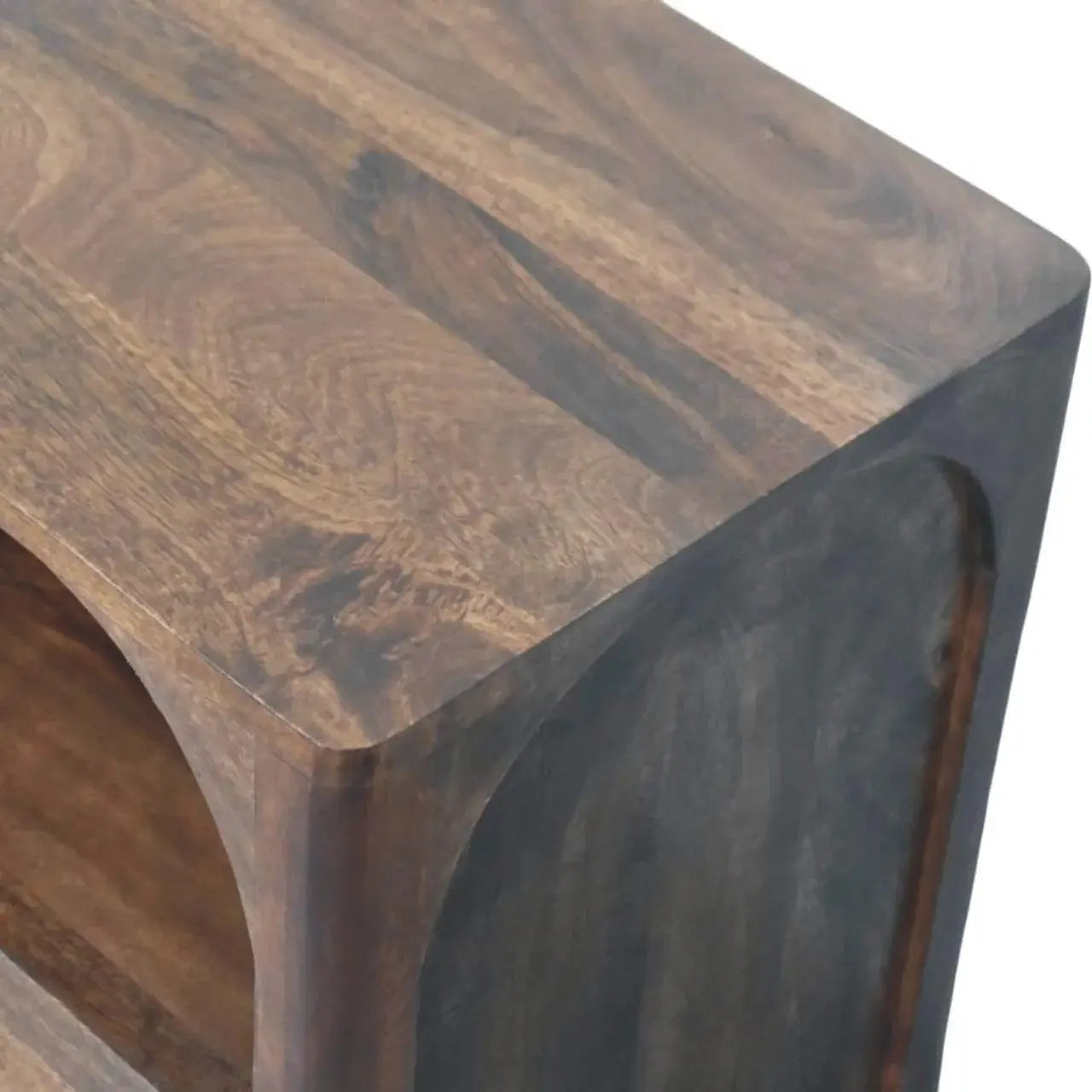 Arc-Line Bedside Table - Artisan Furniture - Flyclothing LLC