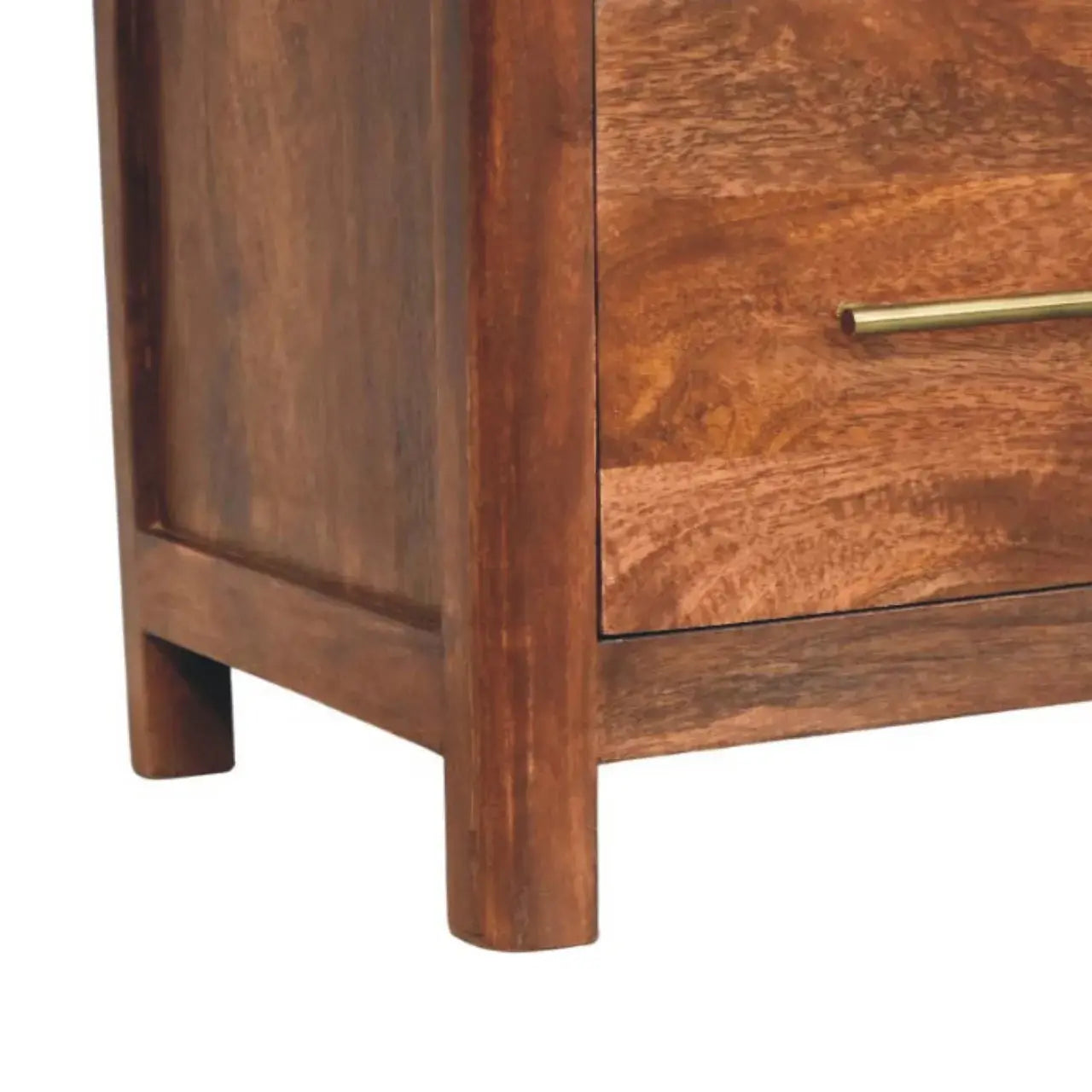 Arc-Line Bedside Table - Artisan Furniture - Flyclothing LLC