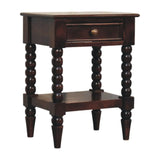 Vienna 1-Drawer Nightstand - Artisan Furniture - Flyclothing LLC