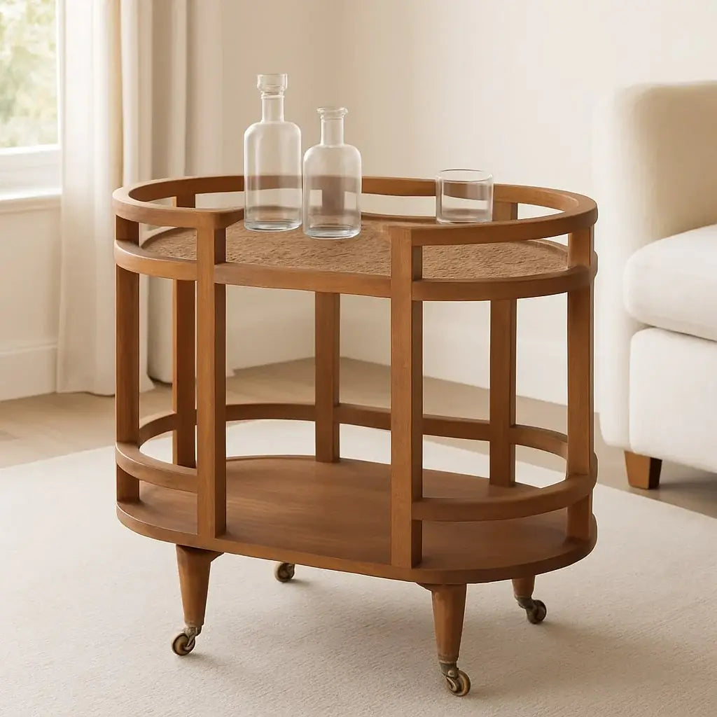Isla Curved Butler Console - Artisan Furniture - Flyclothing LLC
