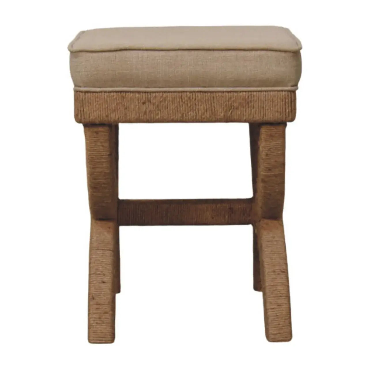 Rattan Arch Bench - Artisan Furniture - Flyclothing LLC