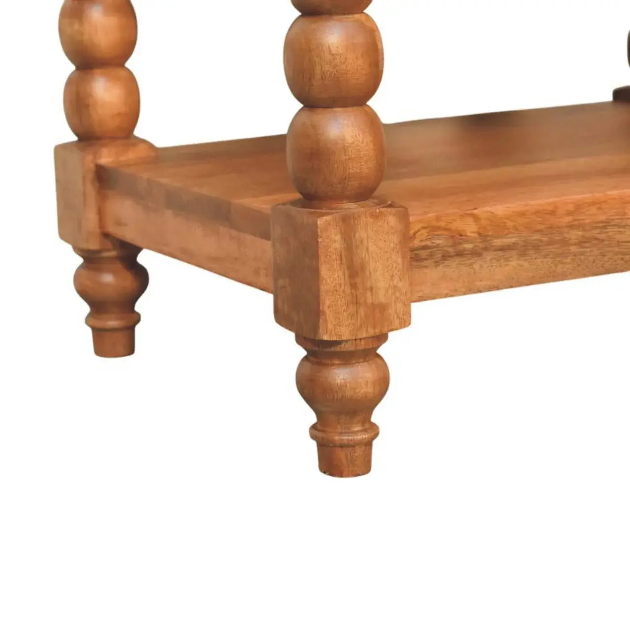 Barley Twist Side Table - Artisan Furniture - Flyclothing LLC