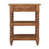 Barley Twist Side Table - Artisan Furniture - Flyclothing LLC