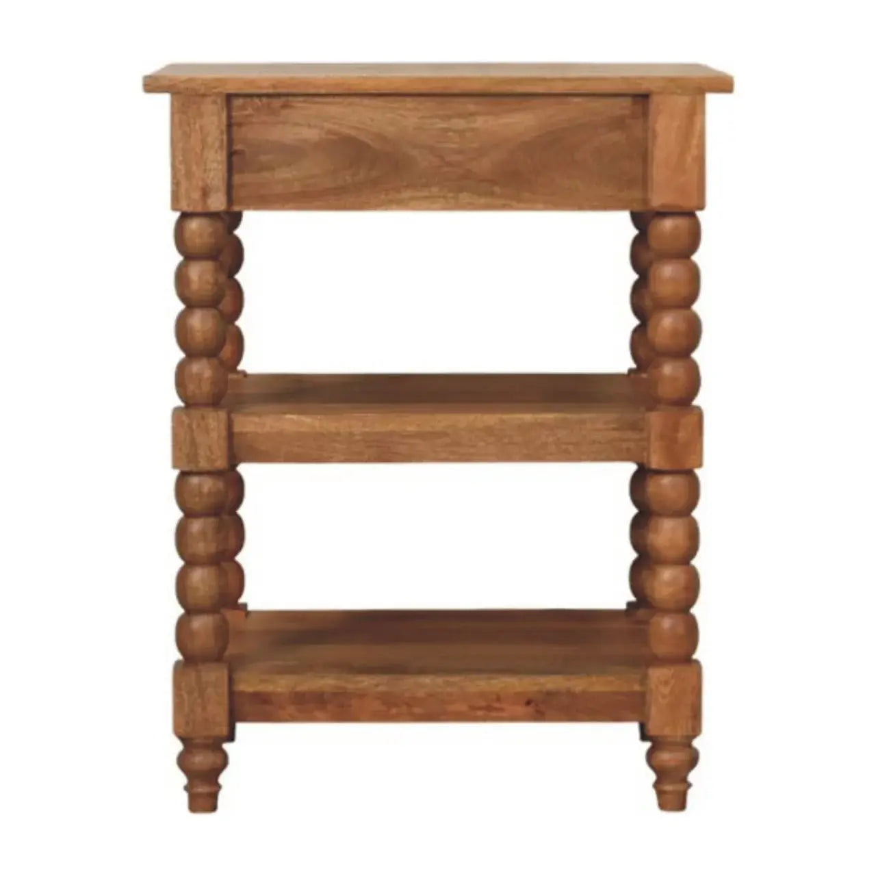 Barley Twist Side Table - Artisan Furniture - Flyclothing LLC