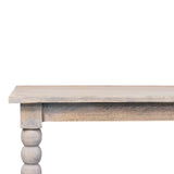 Ellsworth Spindle Coffee Table in Acid Wash - Artisan Furniture - Flyclothing LLC
