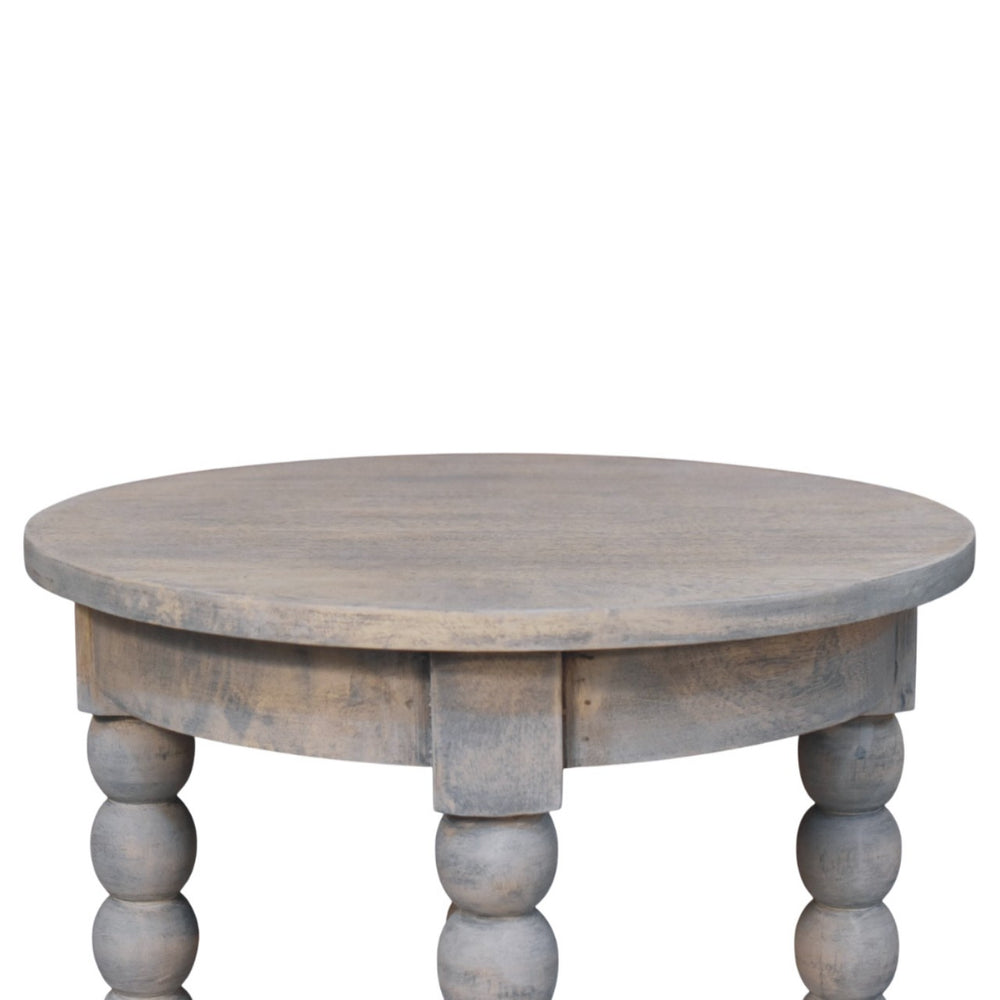Ellsworth Round Side Table in Acid Wash