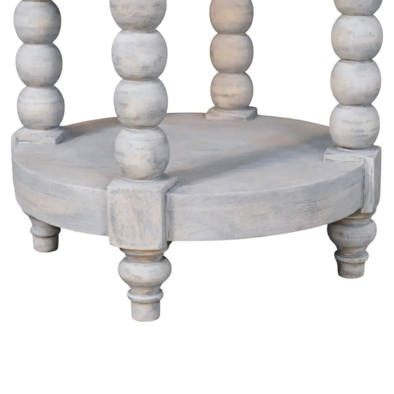 Ellsworth Round Side Table in Acid Wash - Artisan Furniture - Flyclothing LLC