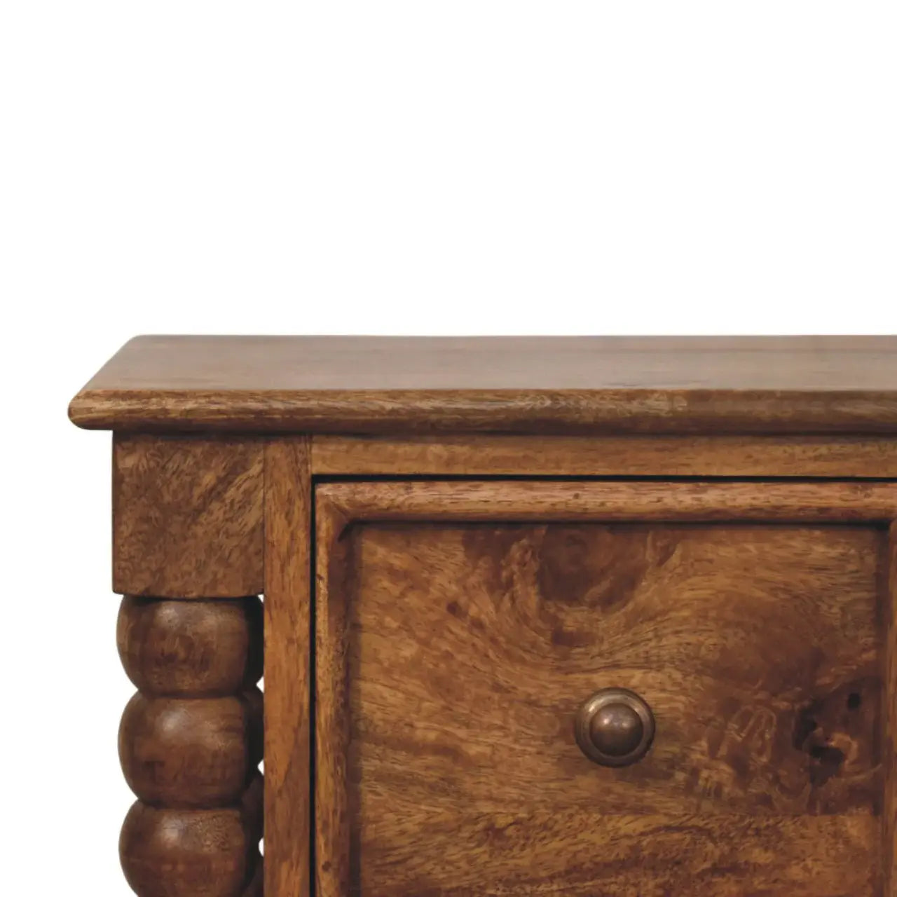 Barley Twist 2-Drawer Bedside - Artisan Furniture - Flyclothing LLC