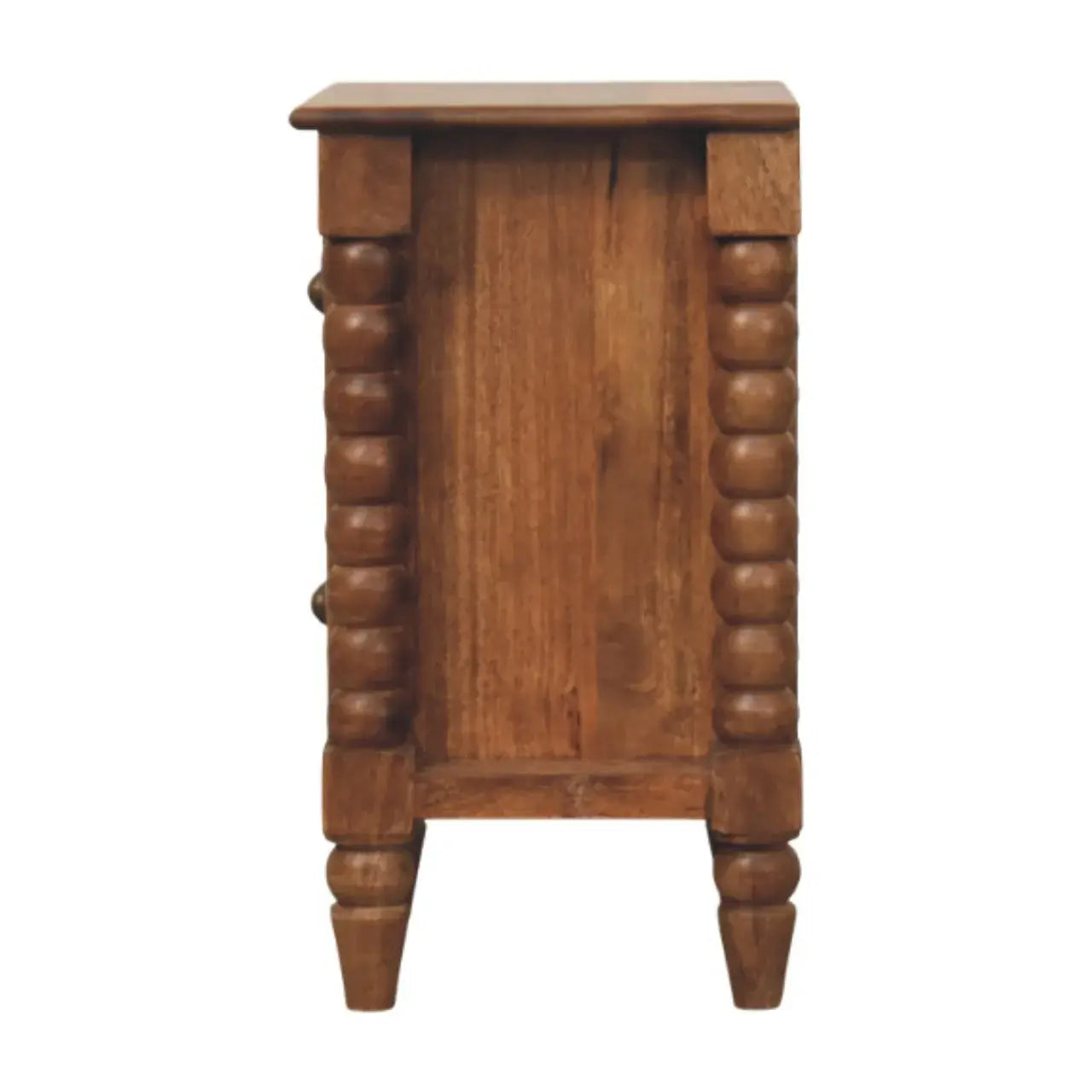Barley Twist 2-Drawer Bedside - Artisan Furniture - Flyclothing LLC