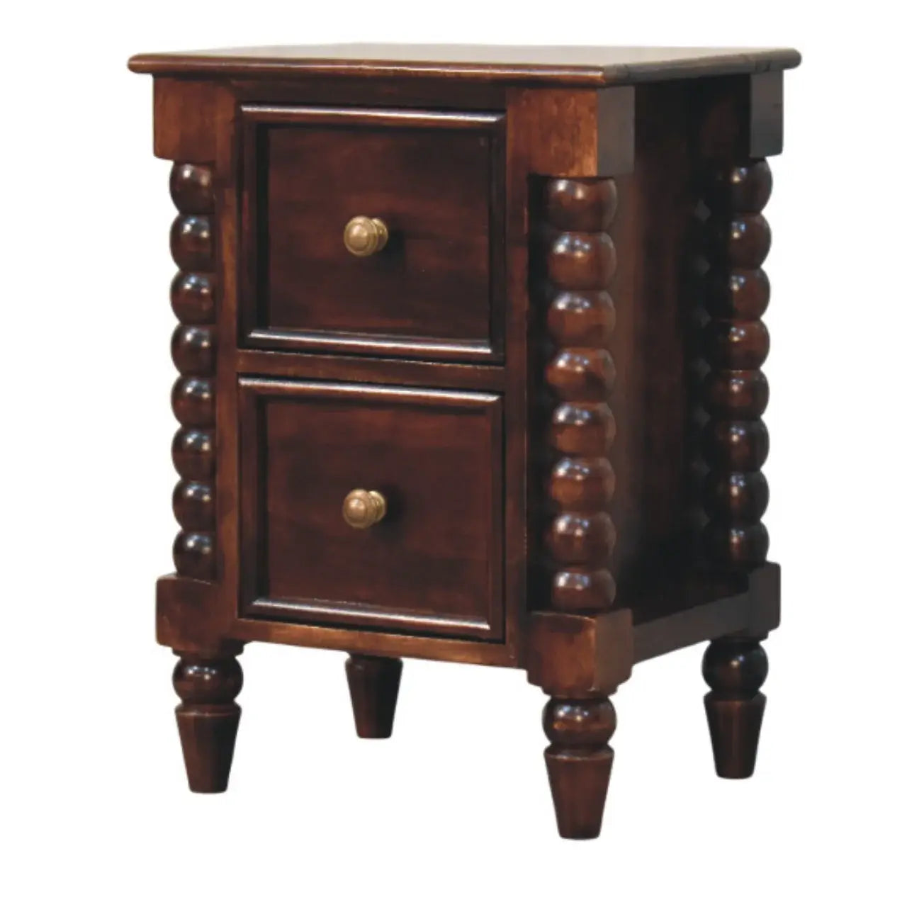 Bexley Spindle Bedside - Artisan Furniture - Flyclothing LLC