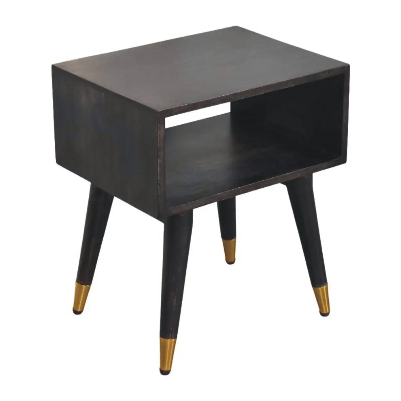 Mid-Century Open Bedside - Artisan Furniture - Flyclothing LLC