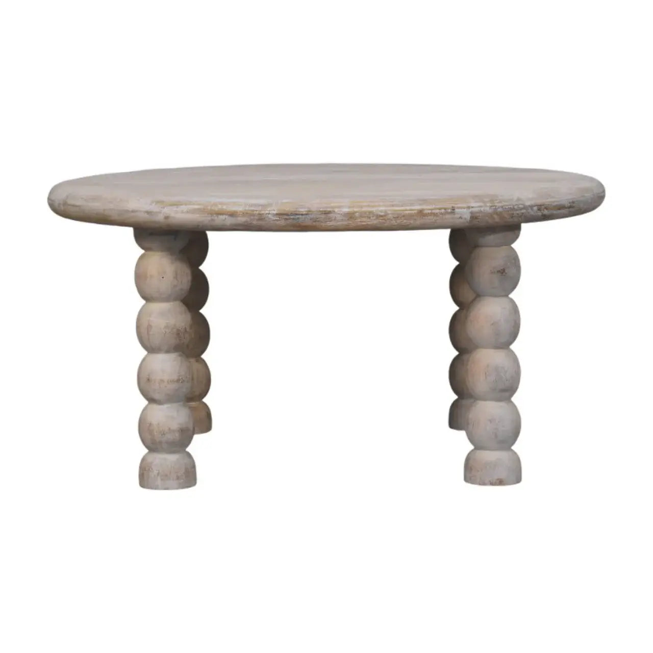 Spindle Salted Oak Coffee Table - Artisan Furniture - Flyclothing LLC