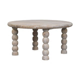 Spindle Salted Oak Coffee Table - Artisan Furniture - Flyclothing LLC