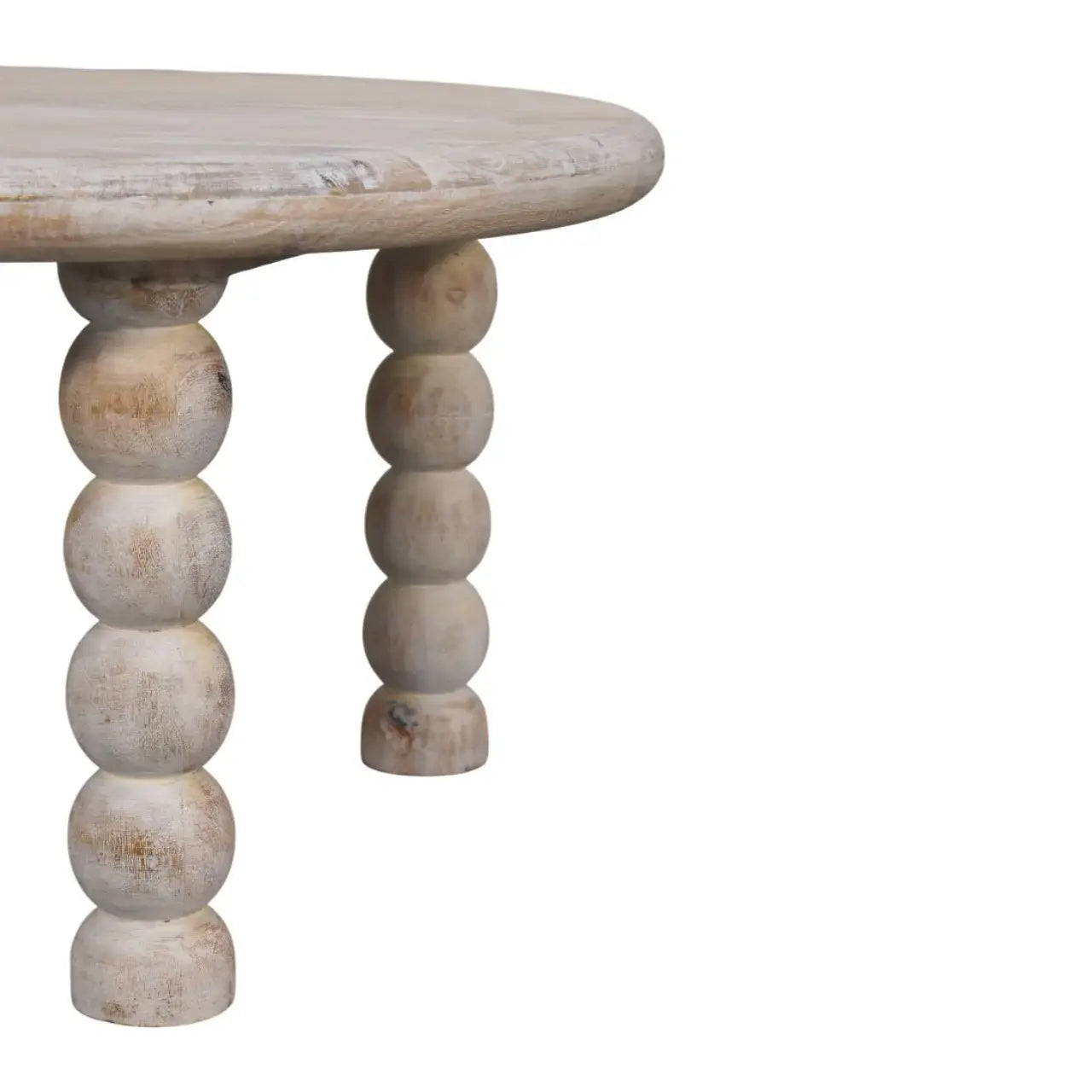 Spindle Salted Oak Coffee Table - Artisan Furniture - Flyclothing LLC
