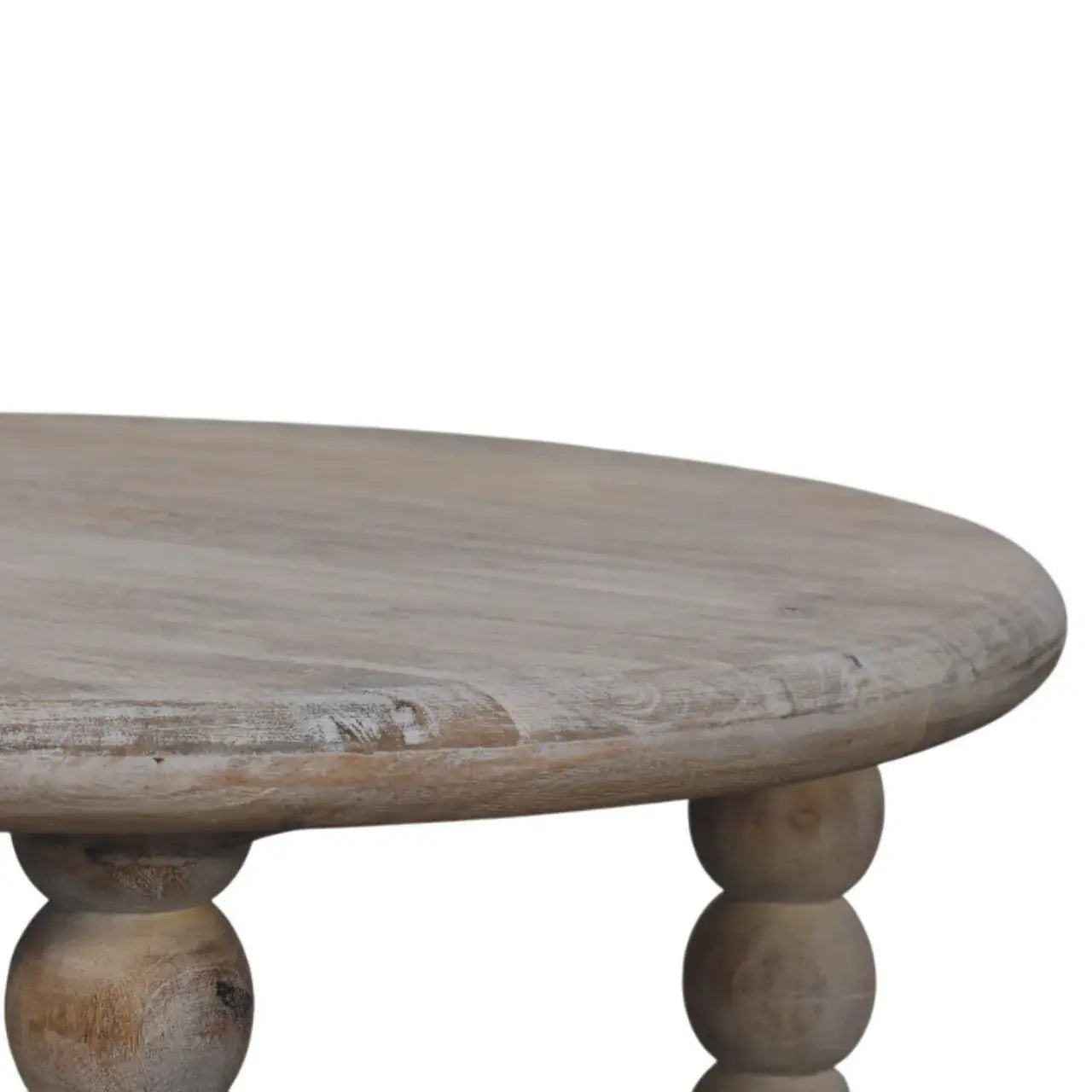 Spindle Salted Oak Coffee Table - Artisan Furniture - Flyclothing LLC