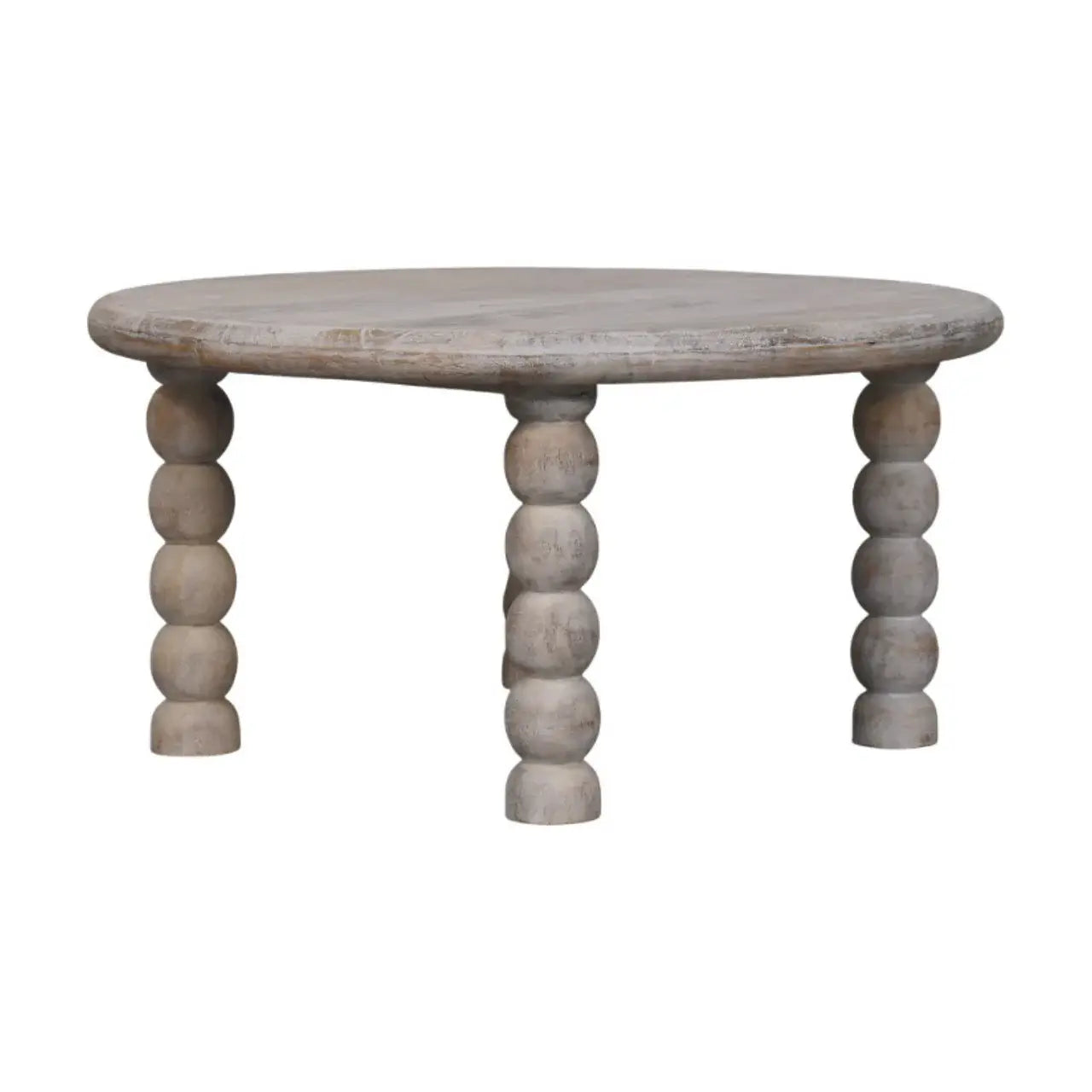 Spindle Salted Oak Coffee Table - Artisan Furniture - Flyclothing LLC