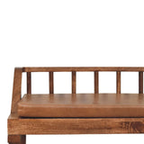 Bordeaux Leather Bench - Artisan Furniture - Flyclothing LLC