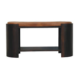 Valencia Leather Shoe Bench - Artisan Furniture - Flyclothing LLC