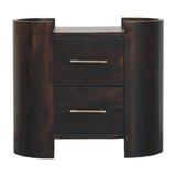 Valencia Two-Drawer Bedside Table - Artisan Furniture - Flyclothing LLC