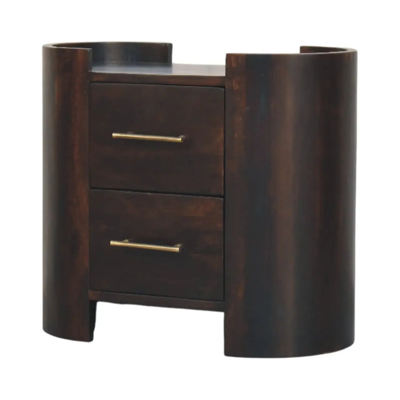 Valencia Two-Drawer Bedside Table - Artisan Furniture - Flyclothing LLC