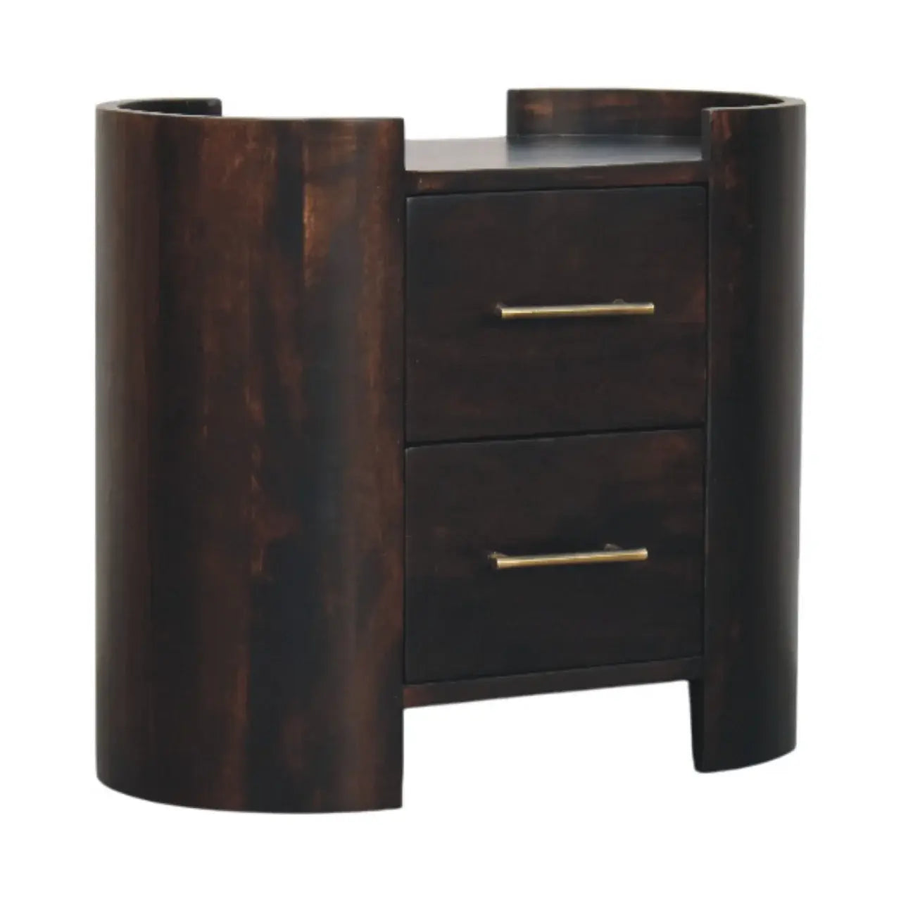 Valencia Two-Drawer Bedside Table - Artisan Furniture - Flyclothing LLC