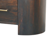 Valencia Two-Drawer Bedside Table - Artisan Furniture - Flyclothing LLC