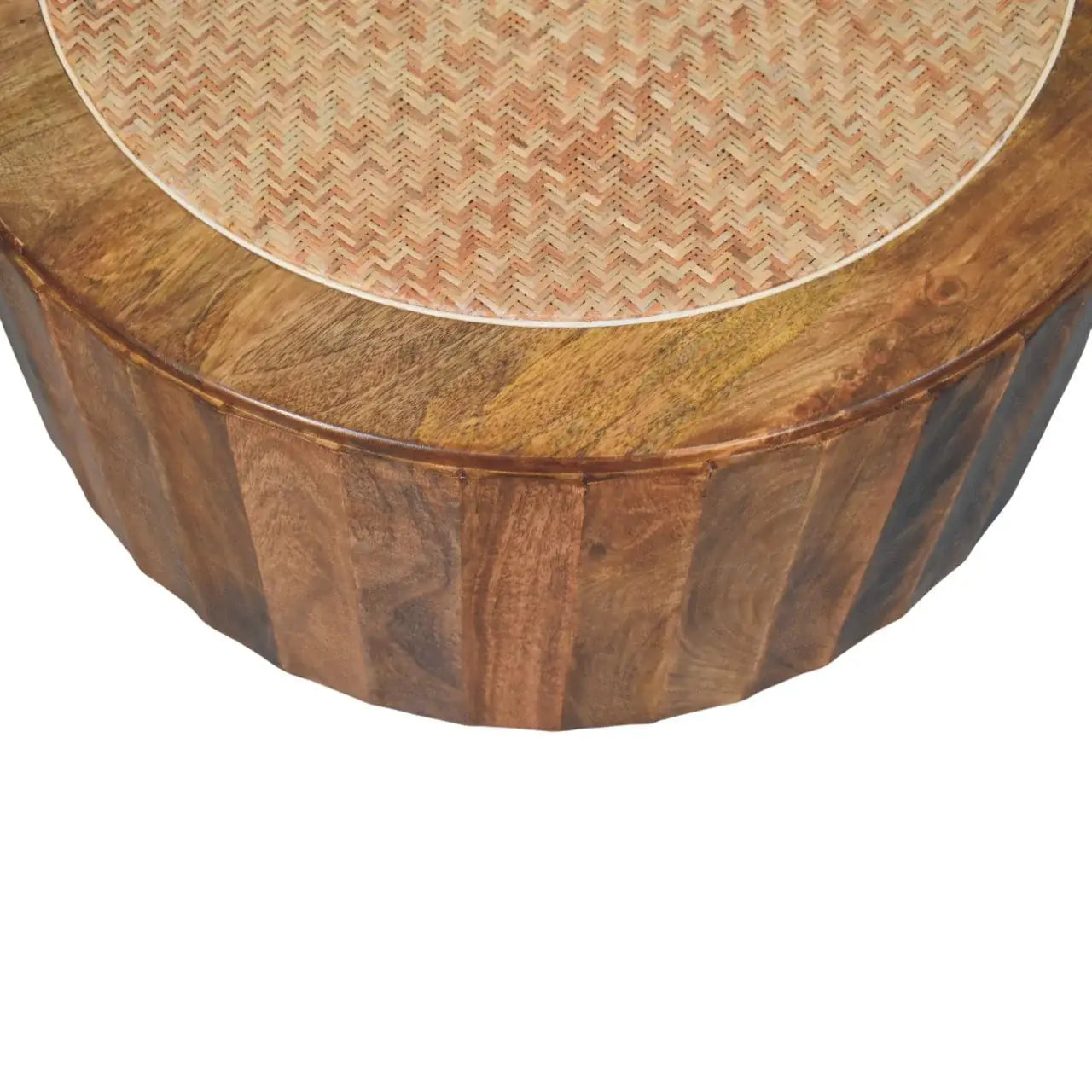 Saffron Rattan Coffee Table - Artisan Furniture - Flyclothing LLC