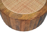 Saffron Rattan Coffee Table - Artisan Furniture - Flyclothing LLC