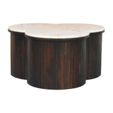 Verona Marble Coffee Table - Artisan Furniture - Flyclothing LLC