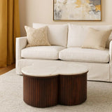 Verona Marble Coffee Table - Artisan Furniture - Flyclothing LLC