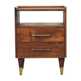 Valenza Open Frame Bedside - Artisan Furniture - Flyclothing LLC