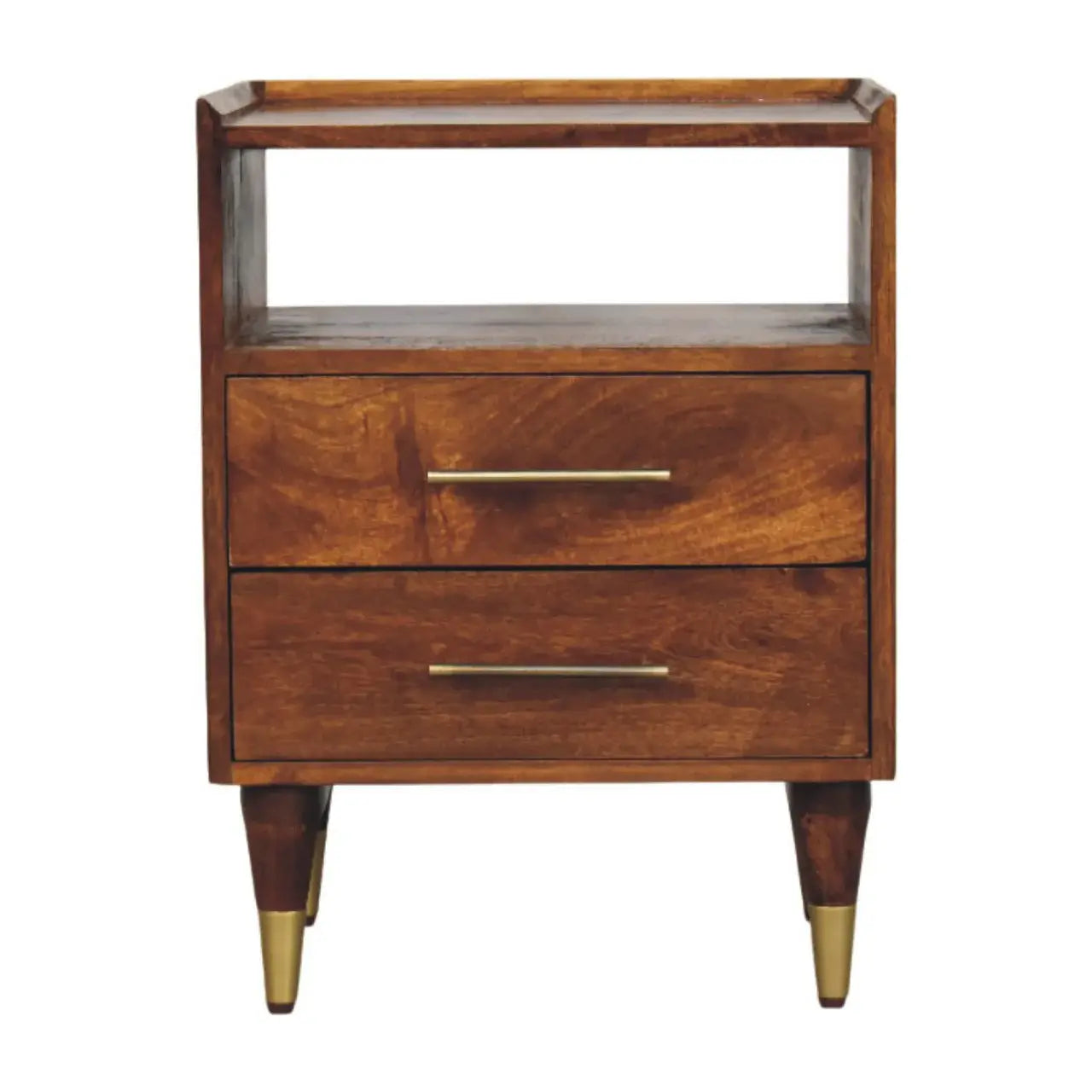 Valenza Open Frame Bedside - Artisan Furniture - Flyclothing LLC