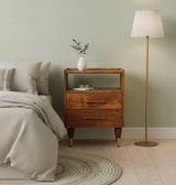 Valenza Open Frame Bedside - Artisan Furniture - Flyclothing LLC
