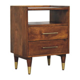 Valenza Open Frame Bedside - Artisan Furniture - Flyclothing LLC