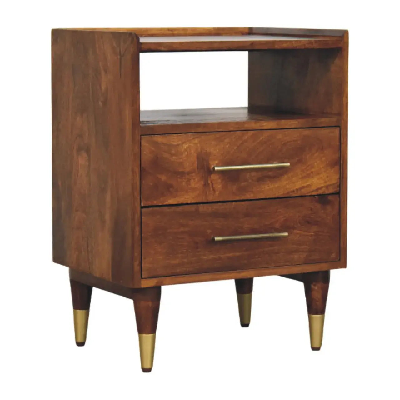 Valenza Open Frame Bedside - Artisan Furniture - Flyclothing LLC