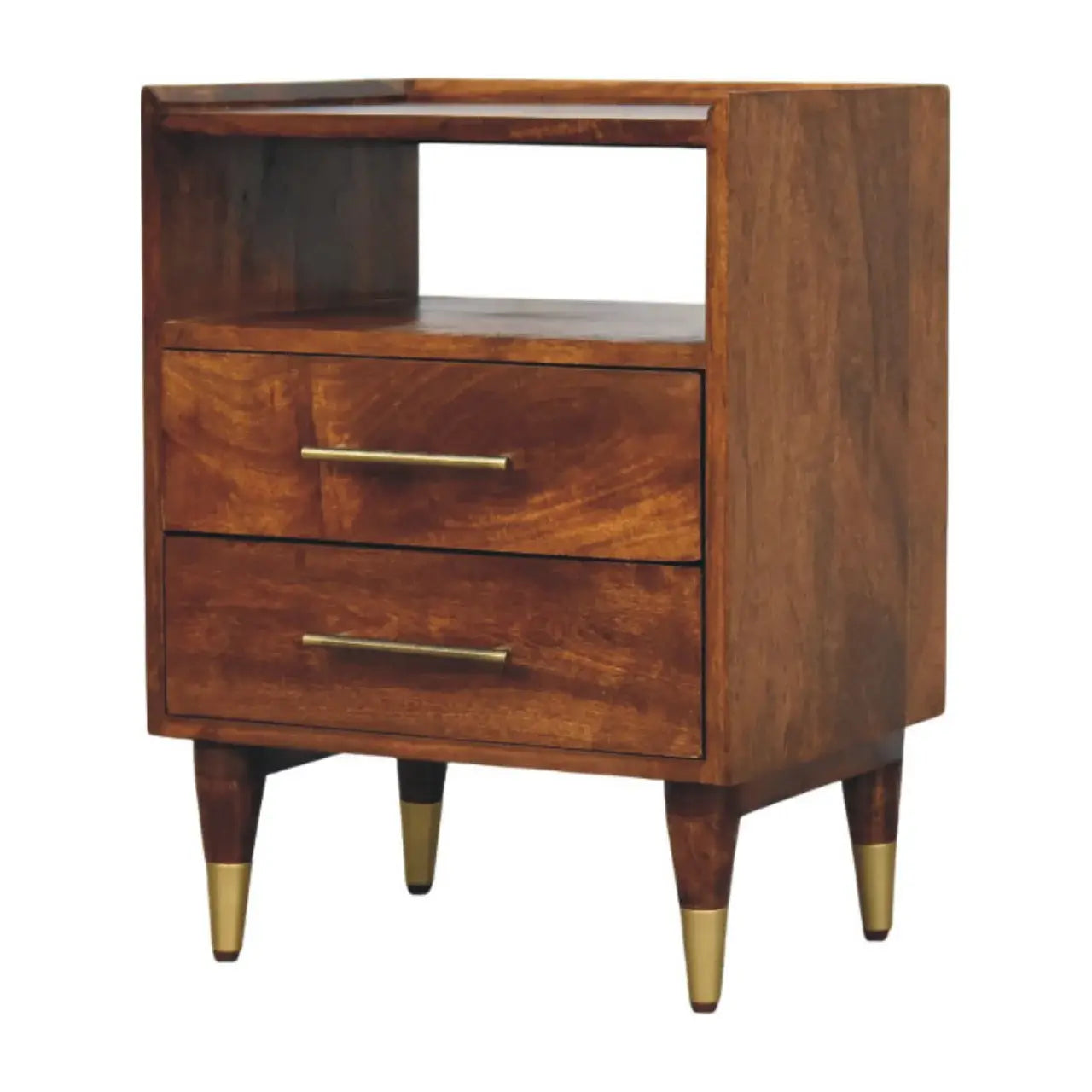 Valenza Open Frame Bedside - Artisan Furniture - Flyclothing LLC