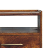 Valenza Open Frame Bedside - Artisan Furniture - Flyclothing LLC