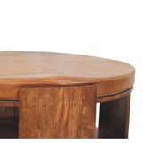 Savoy Leather Coffee Table - Artisan Furniture - Flyclothing LLC