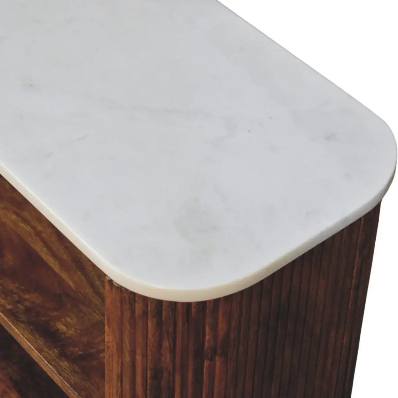 Beaumont Marble Shoe Bench - Artisan Furniture - Flyclothing LLC