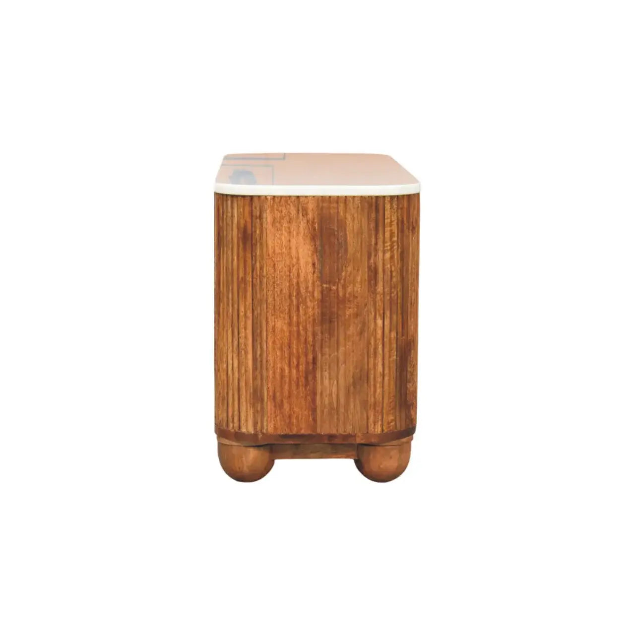 Beaumont Marble Shoe Bench - Artisan Furniture - Flyclothing LLC